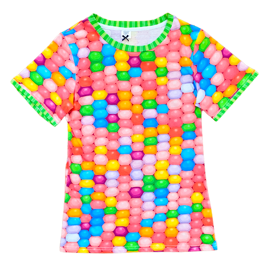 Rainbow Corn Cotton T-Shirt